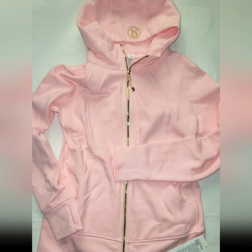 Lululemon NWT Strawberry Milkshake and Gold Scuba Sz 14